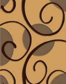 Синтетичний килим New Arda 12277 , GOLD - высокое качество по лучшей цене в Украине.